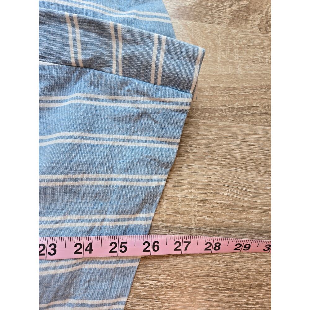 NEW WITHOUT TAGS CHICO'S Blazer Large Petite 12/14 Blue Indigo Stripe - Picture 14 of 15